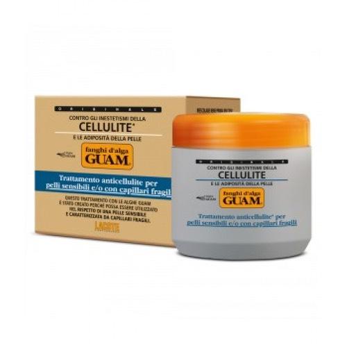 Guam Маска для чувствительной кожи с хрупкими капиллярами, 500 мл (Guam, Fanghi d`Alga) антицеллюлитный крем для массажа guam fanghi d alga 250 мл