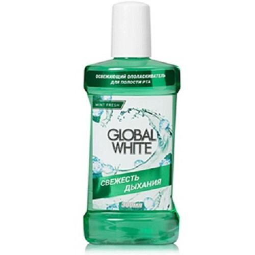 Глобал Уайт Освежающий ополаскиватель  300 мл (Global White, Ополаскиватели) фото 0