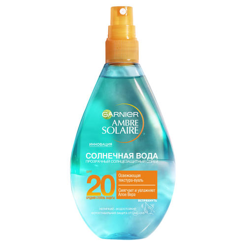 Гарньер Солнечная вода SPF20 150 мл (Garnier, Защита от солнца) фото 0
