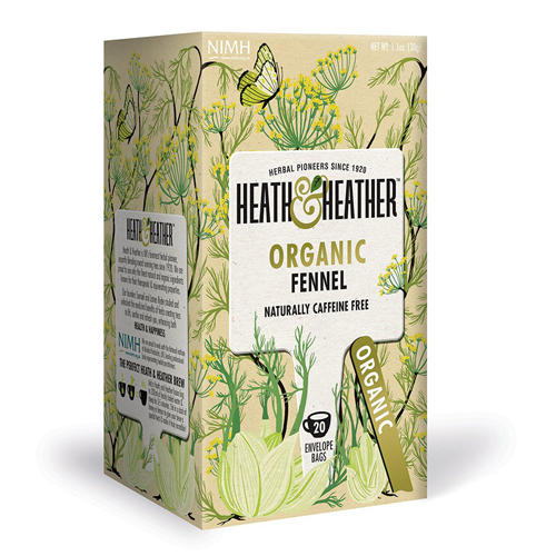 Хиз энд Хизер Напиток травяной Фенхель  Органик  20 пак. (Heath & Heather, Organics) фото 0