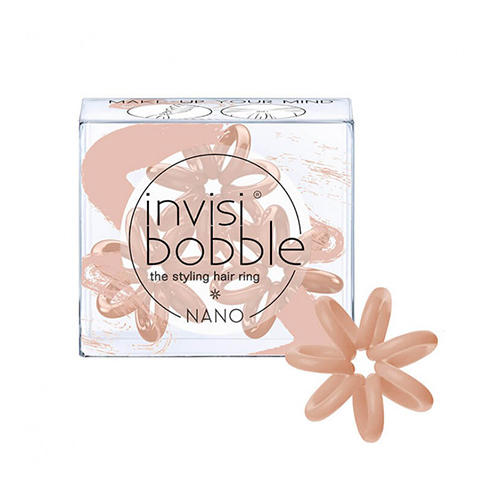 Резинка для волос Nano MakeUp Your Mind нюдовый (Invisibobble, Nano)