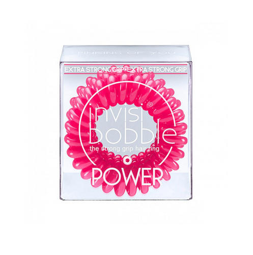 Инвизибабл Резинка-браслет для волос Pinking of you (с подвесом) розовый 3 шт. (Invisibobble, Power) фото 0