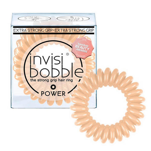Резинкабраслет для волос To Be Or Nude To Be (с подвесом) бежевый 3 шт. (Invisibobble, Power) Резинкабраслет для волос To Be Or Nude To Be (с подвесом) бежевый 3 шт. (Invisibobble, Power)