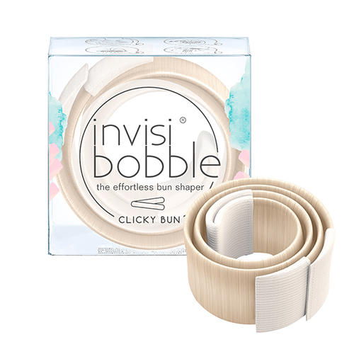 Заколка Clicky Bun To Be Or Nude To Be бежевый (Invisibobble, Сlicky bun)