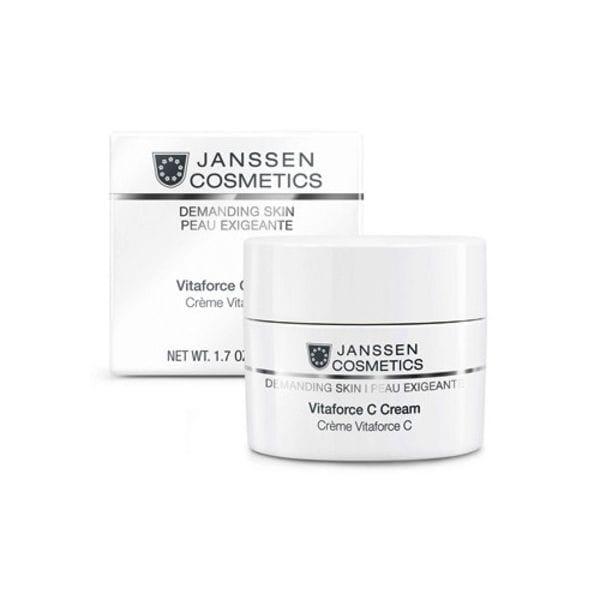 Янсен Косметикс Vitaforce C Cream Регенерирующий крем с витамином С 200 мл (Janssen Cosmetics, Demanding skin) фото 0