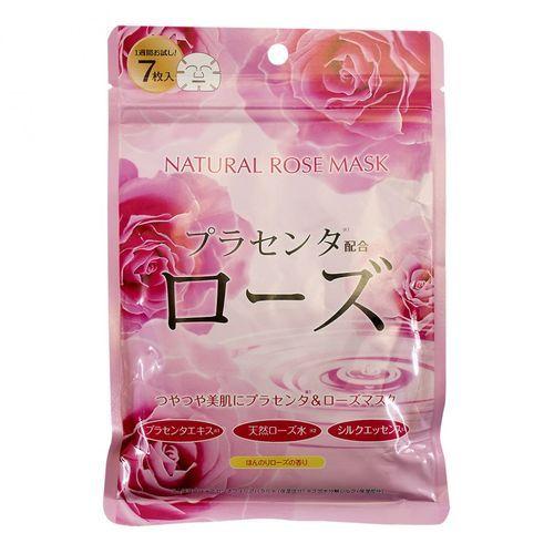 Джапан Галс Курс натуральных масок для лица с экстрактом розы 30 шт (Japan Gals, ) фото 0