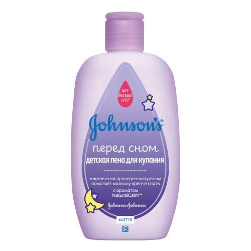 Джонсонс Беби Пена для купания Перед сном 300мл (Johnson's Baby, Для купания) фото 0