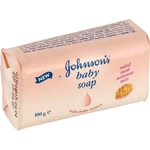 Джонсонс Беби Детское мыло 100 г (Johnson's Baby, Для новорожденных) фото 0