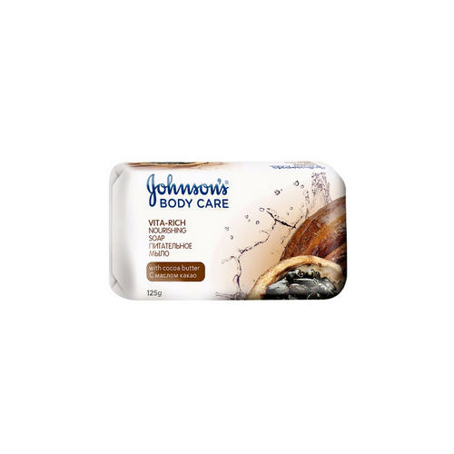 Джонсонс Беби Питательное мыло с маслом Какао, 125г (Johnson's Baby, Care VITA-RICH) фото 0