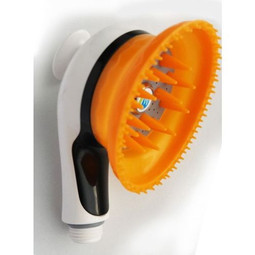 Хилинг Бьюти Насадка душевая с массажным эффектом для животных Healing Beauty Shower Head оранжевая (JW Healing Beauty, Фильтры и  насадки) фото 0