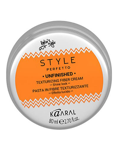 

Kaaral Волокнистая паста для текстурирования волос Unfinished Texturizing Fiber Cream, 80 мл (Kaaral, Style Perfetto), Style Perfetto