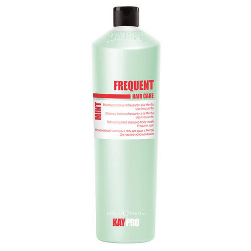 Кайпро Шампунь и гель для душа с мятой 1000 мл (Kaypro, Frequent Hair Care) фото 0
