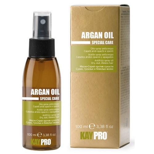 Кайпро Масло-спрей с аргановым маслом против сухости волос 100 мл (Kaypro, Argan Oil Special Care) фото 0