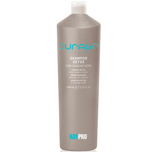 Кайпро Детокс шампунь на основе черного угля 1000 мл (Kaypro, Purage Ageless Purity) фото 0