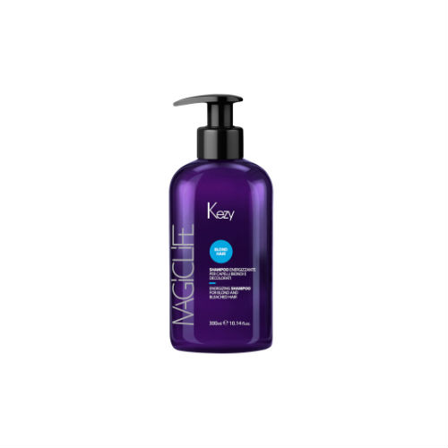 Kezy Шампунь укрепляющий для светлых и обесцвеченных волос Energizing shampoo Blond Hair, 300 мл (Kezy, Magic Life) kezy шампунь укрепляющий для светлых и обесцвеченных волос energizing shampoo 300мл