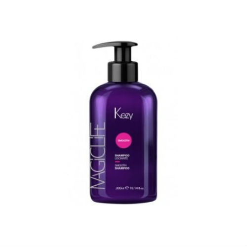 Kezy Шампунь разглаживающий для вьющихся, непослушных волоc Smooth Shampoo, 300 мл. фото