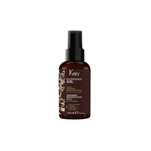 Kezy Термозащитный спрей Тhermoprotective Spray Incredible Oil, 150 мл (Kezy, Увлажнение и защита волос)