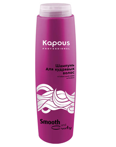 Kapous Professional Шампунь для кудрявых волос, 300 мл (Kapous Professional, Smooth and Curly)