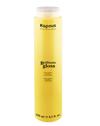 Капус Профессионал Блеск-шампунь для волос Gloss Shampoo, 250 мл (Kapous Professional, Kapous Professional) фото 0