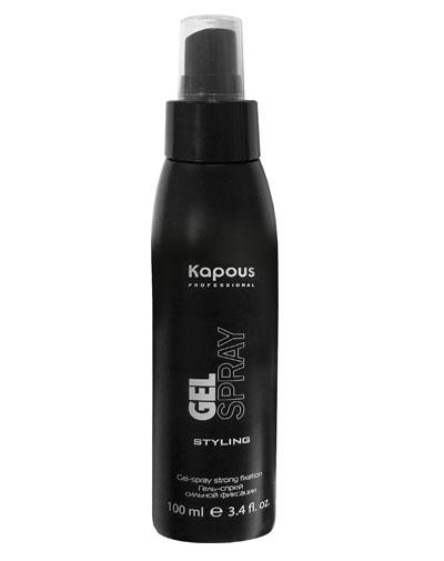Капус Профессионал Гель-спрей для волос сильной фиксации Gel-spray Strong, 100 мл (Kapous Professional, Kapous Professional) фото 0