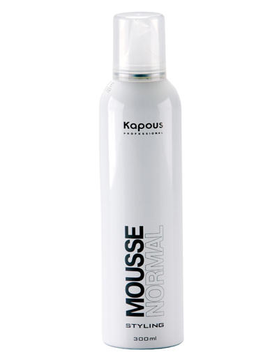 Капус Профессионал Мусс для укладки волос нормальной фиксации Mousse Normal, 400 мл (Kapous Professional, Kapous Professional) фото 0