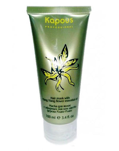 Маска для волос с эфирным маслом цветка дерева ИлангИланг 100 мл (Kapous Professional, Ilang Ilang)