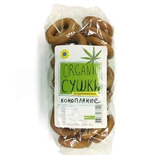 Компас здоровья Сушки конопляные (без дрожжей) 200 г (Компас здоровья, Правильное питание) фото 0
