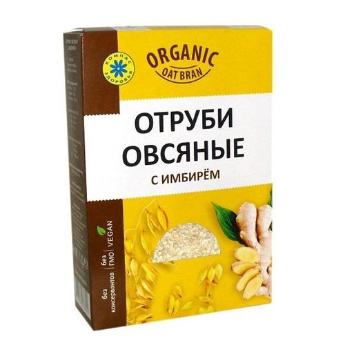 Компас здоровья Отруби овсяные с имбирём 200 г (Компас здоровья, Правильное питание) фото 0