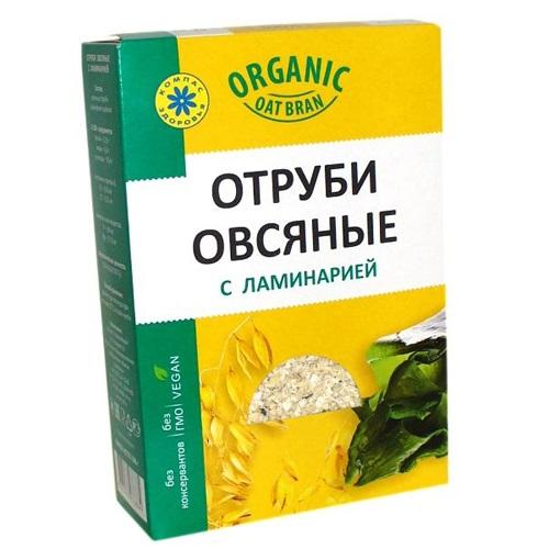 Компас здоровья Отруби овсяные с ламинарией 200 г (Компас здоровья, Правильное питание) фото 0