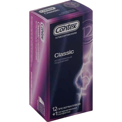 Контекс презервативы classic 12 (Contex, Презервативы)