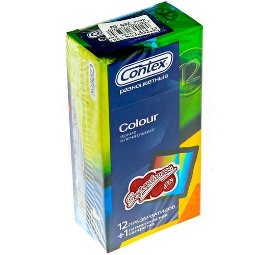 Контекс Контекс презервативы colour №12 (Contex, Презервативы) фото 0