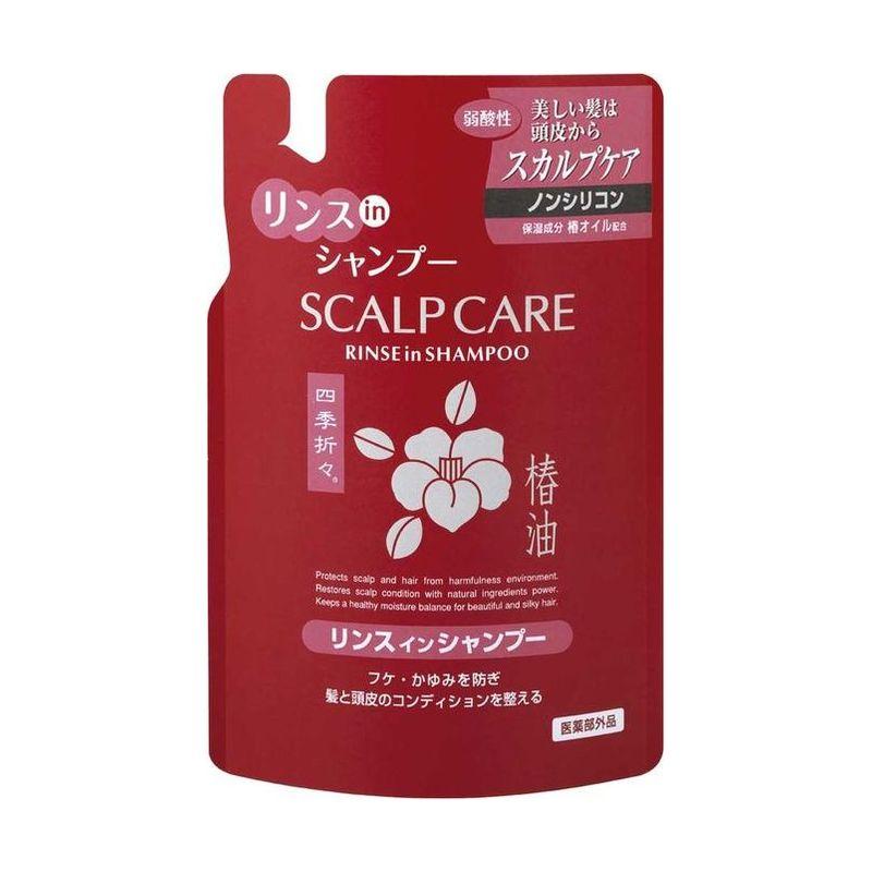 Кумано Косметикс Шампунь с маслом камелии для сухих волос Kumano CosmeStation, сменный блок 350 мл (Kumano Cosmetics, Шампуни для волос) фото 0