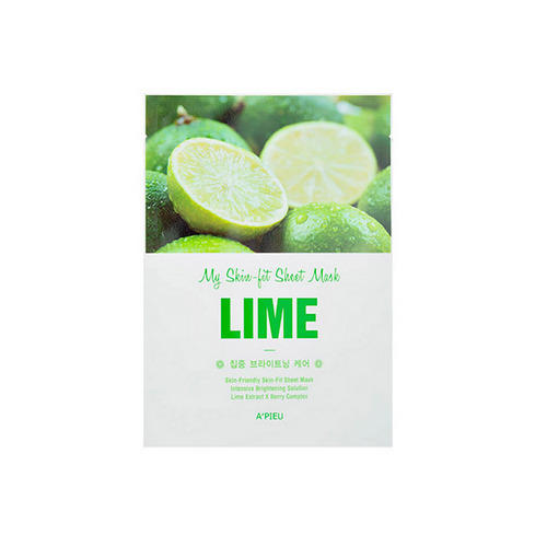 Апью Маска для лица тканевая Lime 25 гр (A'pieu, My Skin-Fit) фото 0