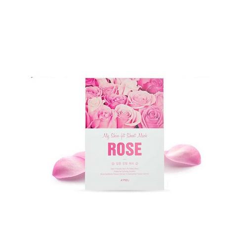 Апью Маска для лица тканевая Rose 25гр (A'pieu, My Skin-Fit) фото 0
