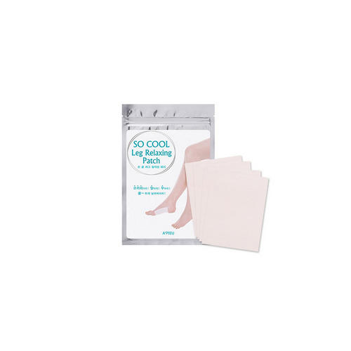 Апью Патчи для ног охлаждающи So Cool Leg Relaxing Patch 8гр*4шт (A'pieu, Для ног) фото 0