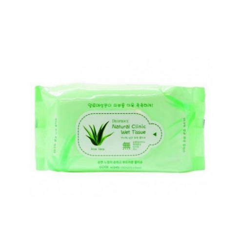 Деопрос Салфетки для лица очищающие Pure Natural 60 шт (Deoproce, Для лица) фото 0