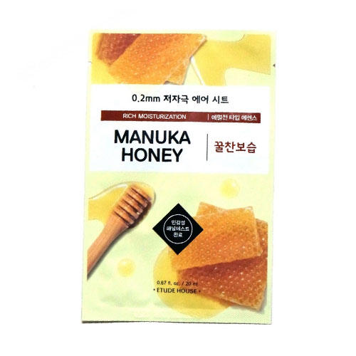 Этюд Хаус Маска тканевая для лица Et.0.2 Therapy Air Mask Manuka Honey, 20 мл (Etude House, Therapy Air) фото 0