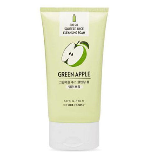 Этюд Хаус Пенка для умывания Et. Fresh Squeeze Juice Cleansing Foam Green Apple, 150 мл (Etude House, Et.) фото 0