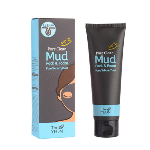 Маска-пенка для лица  на основе каолиновой глины Pore Clean Mud Pack & Foam 120мл (Закрытые бренды, Очищение) фото 0