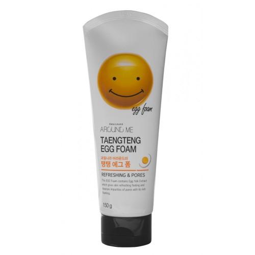 Велкос Пенка для умывания Around me Egg Foam 150г (Welcos, Around me) фото 0