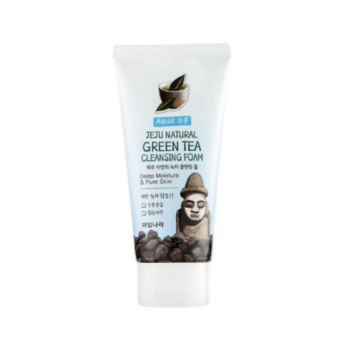Велкос Пенка для умывания Jeju Natural Green Tea Cleansing Foam 120гр (Welcos, Jeju) фото 0