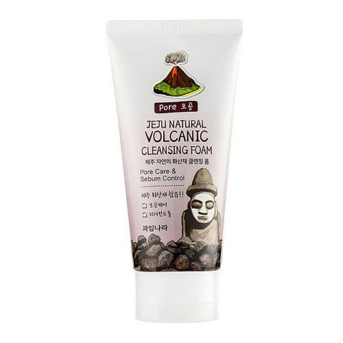 Велкос Пенка для умывания Jeju Natural Volcanic Cleansing Foam 120гр (Welcos, Jeju) фото 0