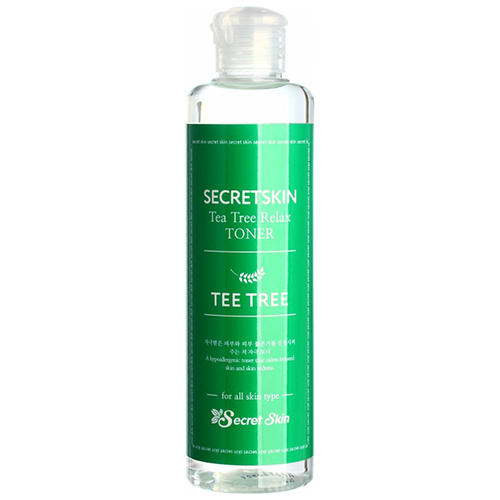 Сикрет Скин Тонер для лица с экстрактом чайного дерева Tea Tree Relax Toner, 250 мл (Secret Skin, Уход для лица) фото 0