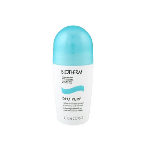 Биотерм Роликовый дезодорант без спирта 75 мл (Biotherm, Deo pure) фото 0