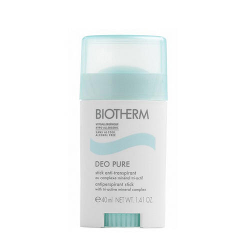 Биотерм Дезодорант-стик без спирта 40 мл (Biotherm, Deo pure) фото 0
