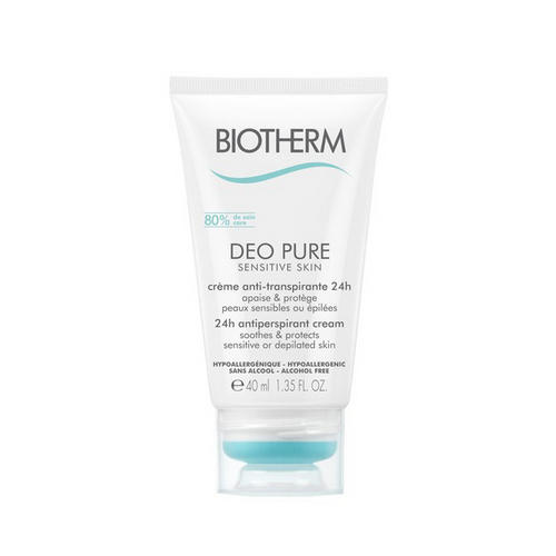 Биотерм Антиперспирант-крем Sensitive skin 40 мл (Biotherm, Deo pure) фото 0
