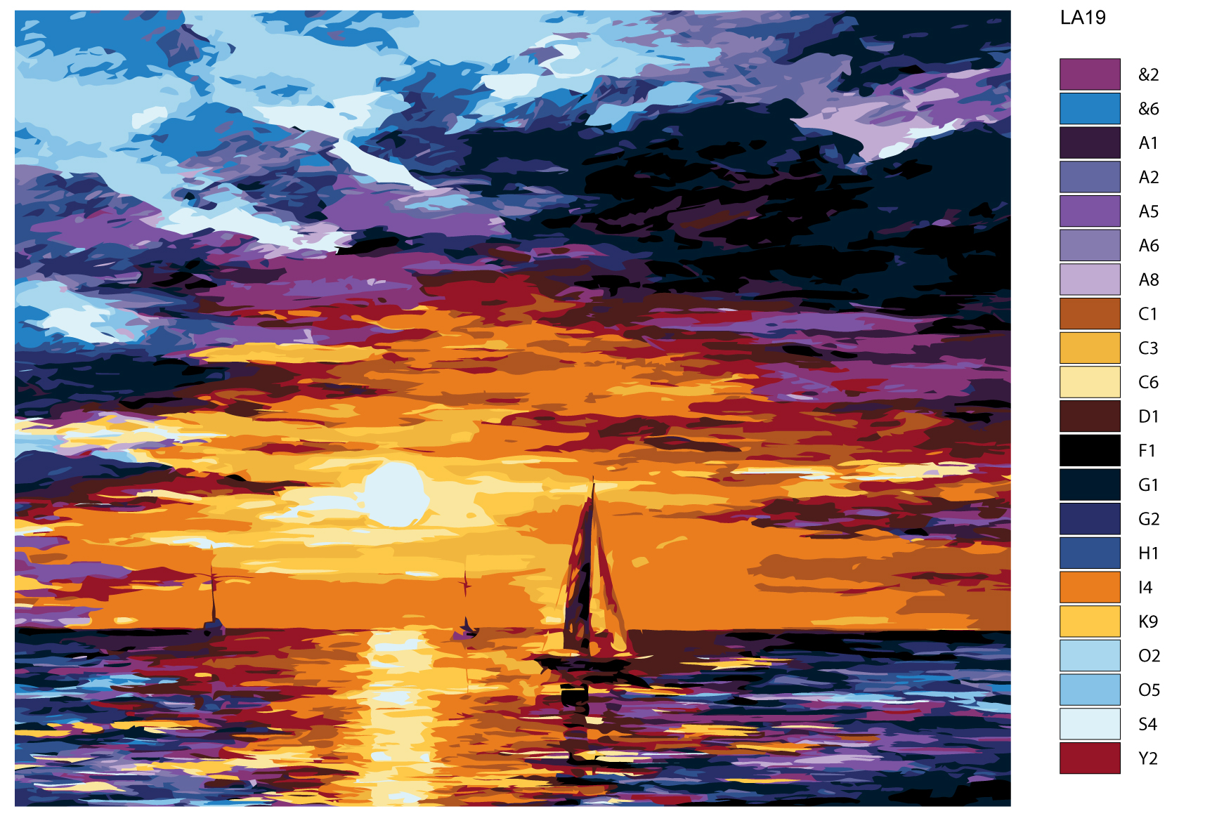  Картина по номерам Море 40 x 50 (Картины по номерам, Море) фото 0