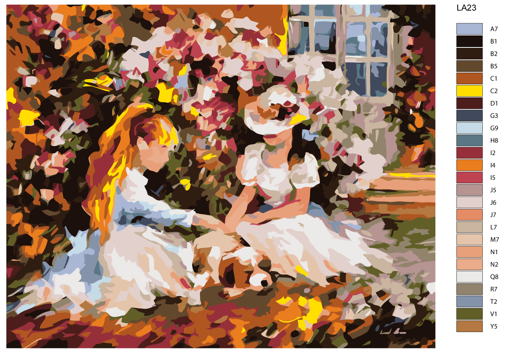 Картина по номерам Дети 40 x 50 (Картины по номерам, Дети) фото 0
