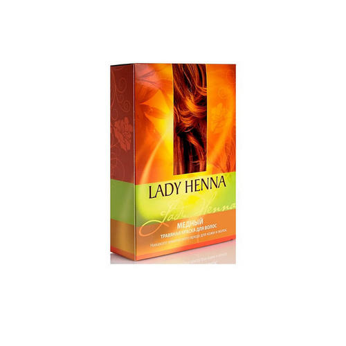 

Lady Henna Натуральная краска для волос "Медная", 100 мл (Lady Henna, Окрашивание), Окрашивание