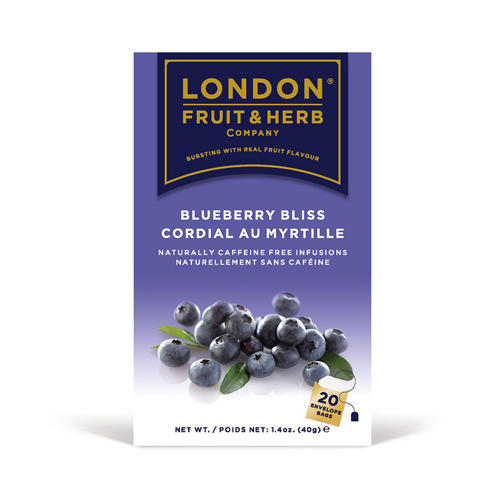 Лондонские фрукты и травы Напиток фруктово-травяной Черника, 20 пакетиков (London Fruit & Herb Company, Fruit & Herb) фото 0